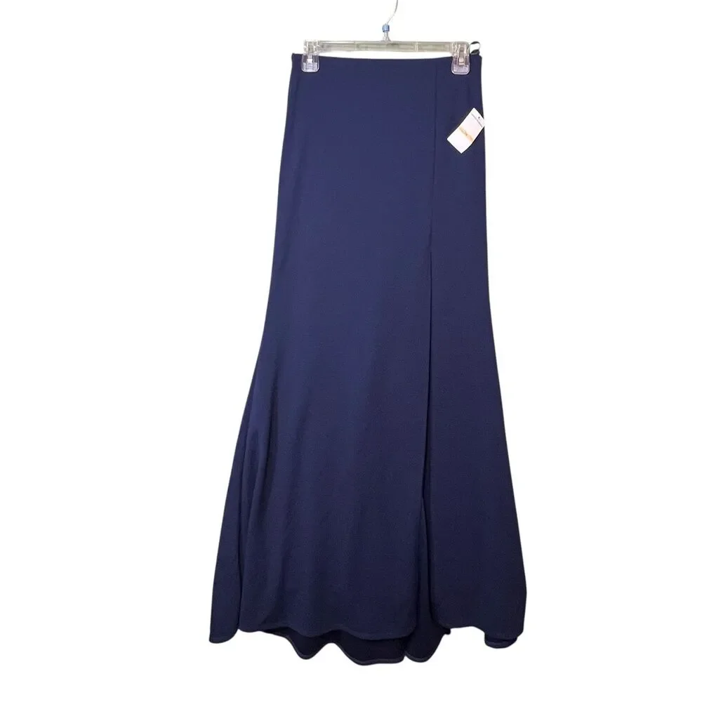 Say Yes to the Prom Skirt Womens 7/8 Maxi Formal Gown Polyester Spandex Dress